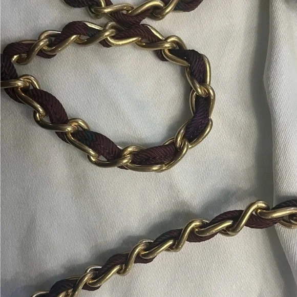 BNWT Burberry Quilted Crossbody Bag in Burgundy - Picture 6 of 13